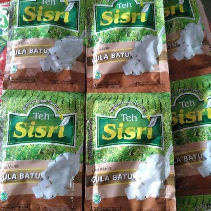 

Teh Sisri Gula Batu Renceng Isi 10 Sachet