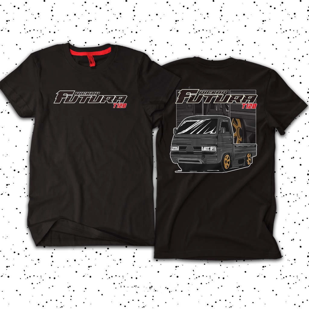 T-Shirt Suzuki Futura Pick Up – Kaos Otomotif Keren Pria Wanita - Kaos Racing Mobil Futura - Baju Su
