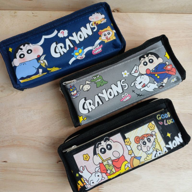 

Kotak pensil canvas 2 ruang SHINCHAN B051