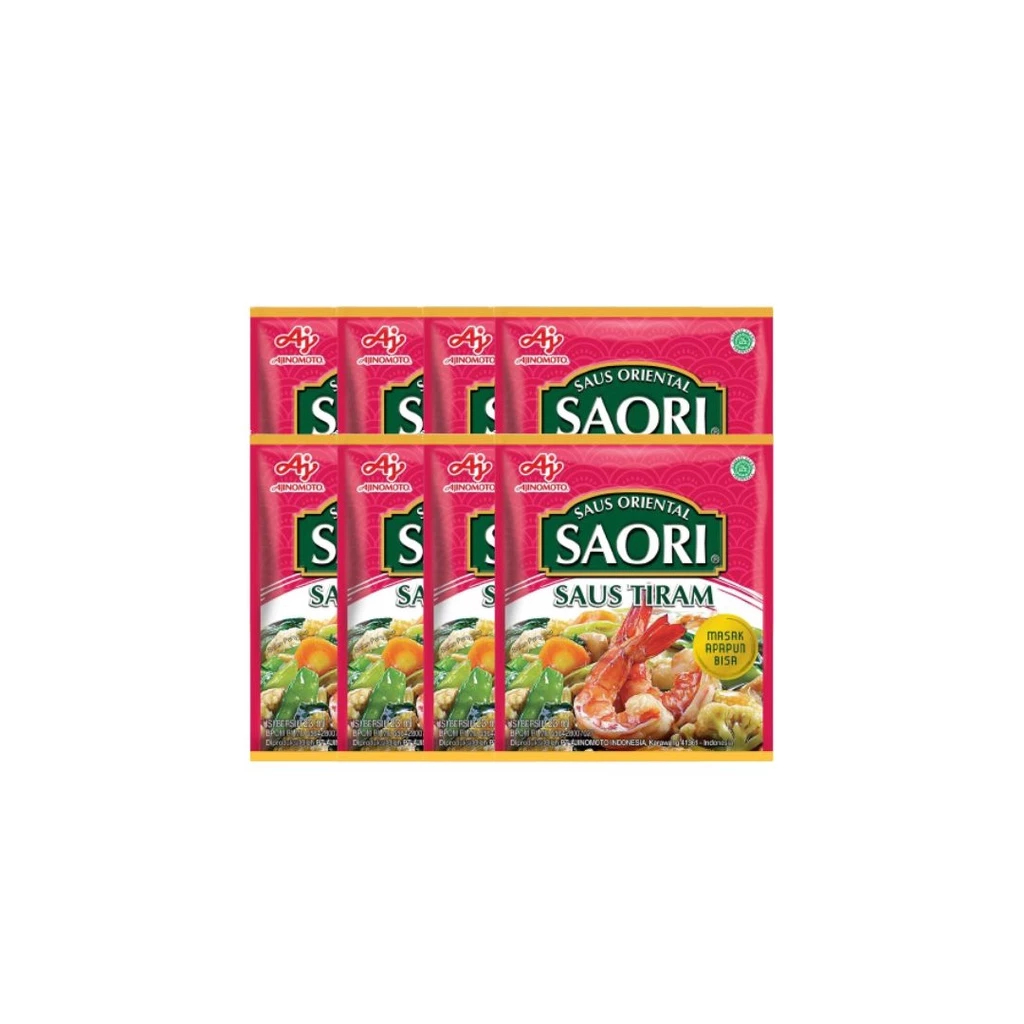

Saori Saus Tiram Sachet 8 x 23 mL