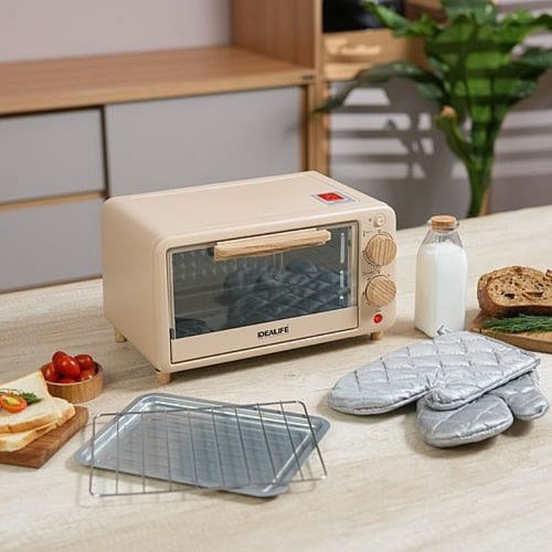 Oven Listrik Mini Oven Toaster Pemanggang 12L IDEALIFE IL-312