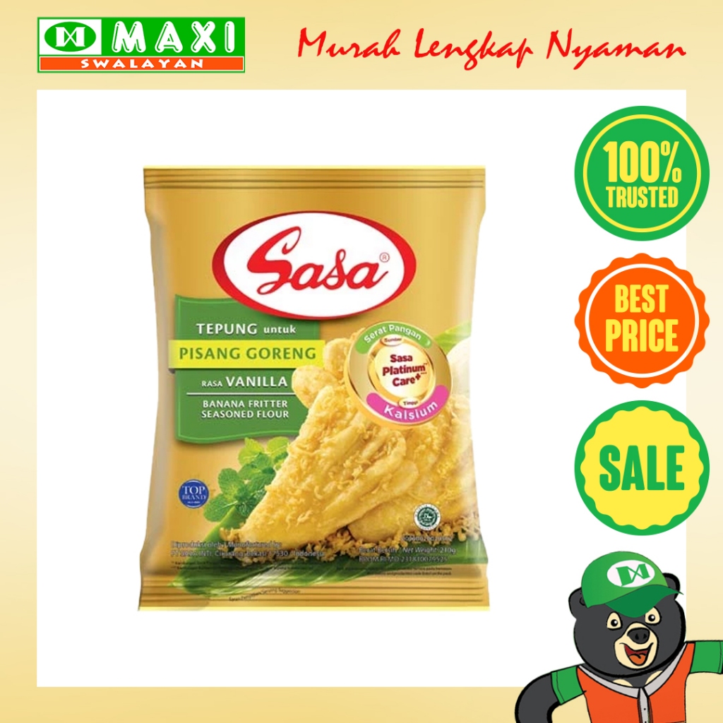 

Tepung Bumbu Sasa Pisang Goreng 210 Gr