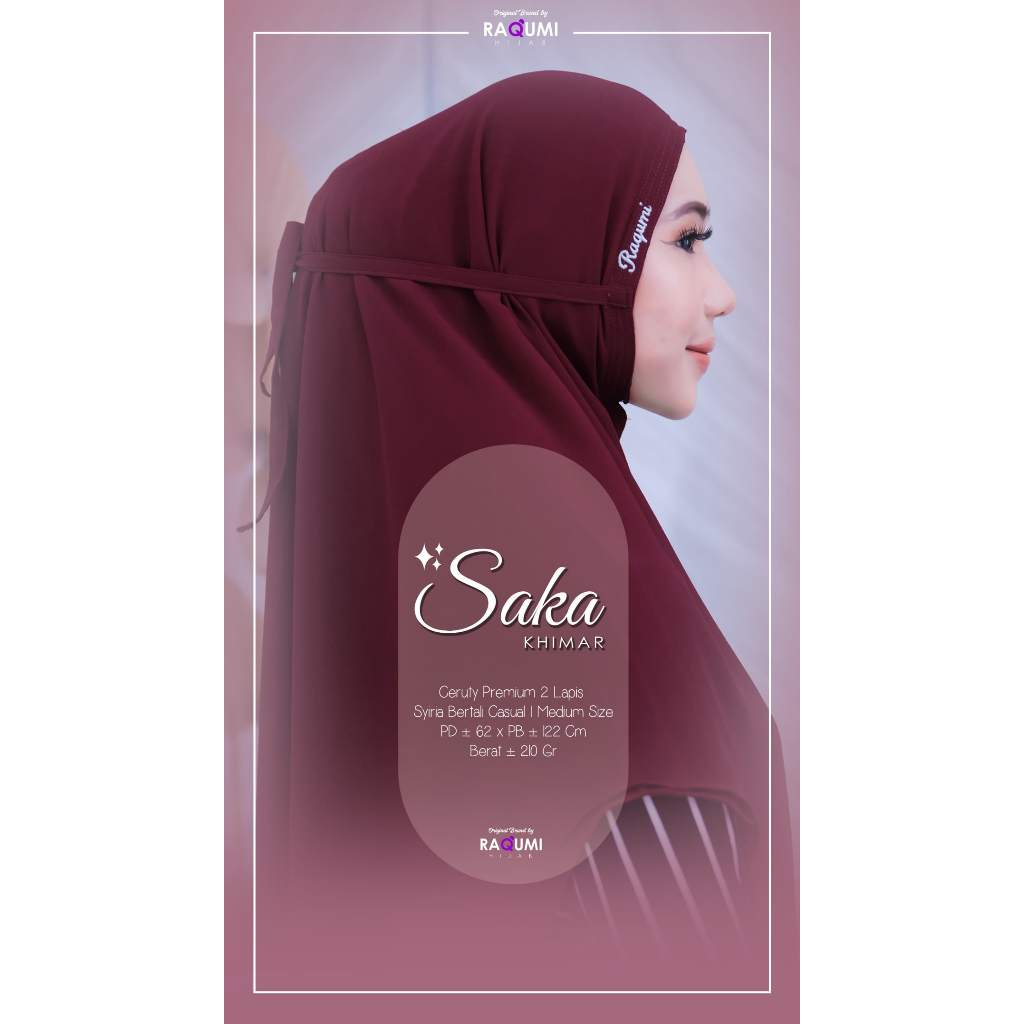 SAKA KHIMAR ORI RAQUMI HIJAB