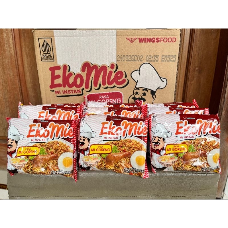 

EKOMIE GORENG Instant Terbaru 1 karton isi 40pcs x 60Gr