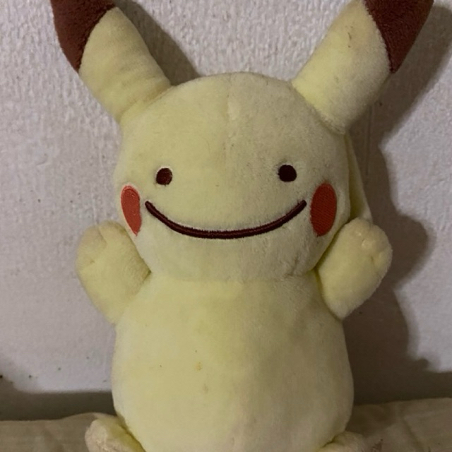 Boneka Pokemon Pikachu Ditto (Pokemon Center: Ditto Transform)