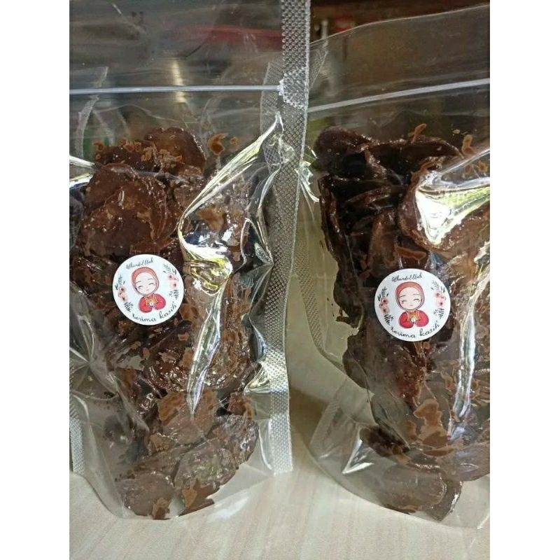 

KERIPIK PISANG LUMER RASA COKLAT KEMASAN POUCH