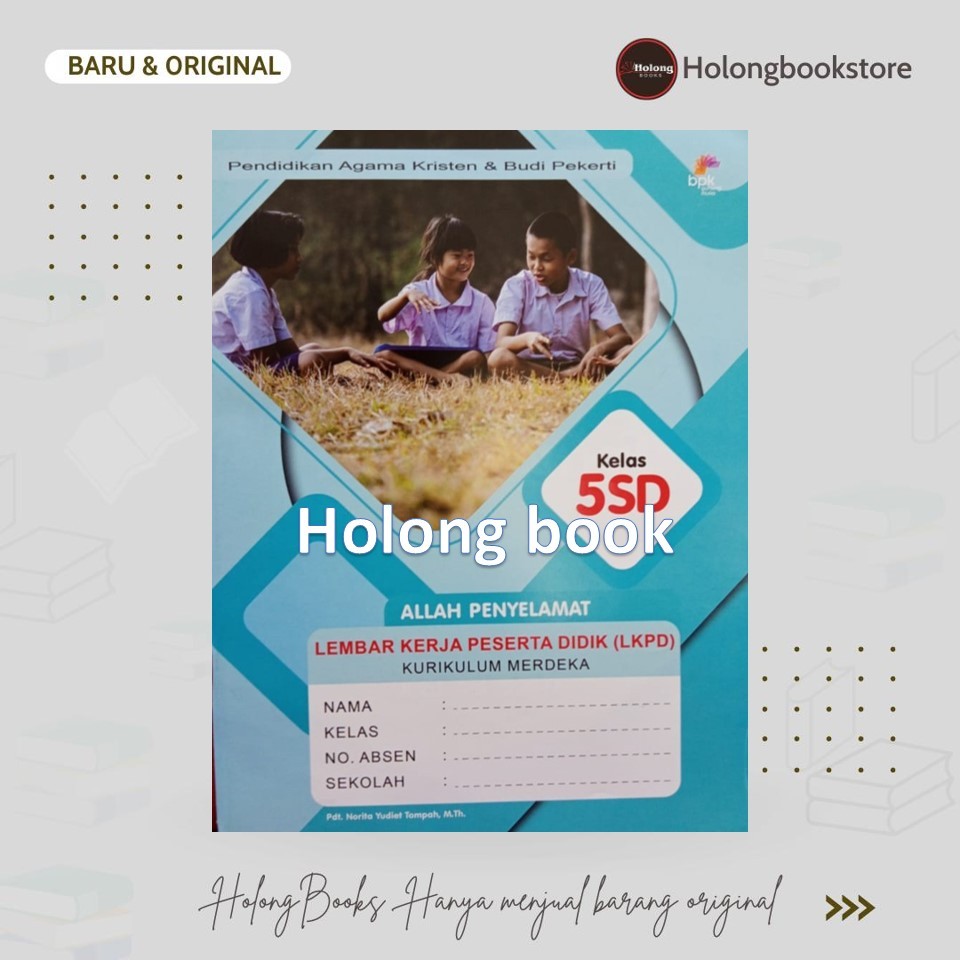 Buku LKS LKPD Agama Kristen Kurikulum Merdeka Kelas 5 SD