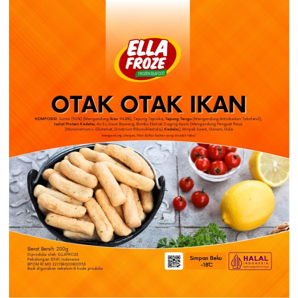 

ELLAFROZE OTAK OTAK IKAN IKAN OLAHAN 200GR