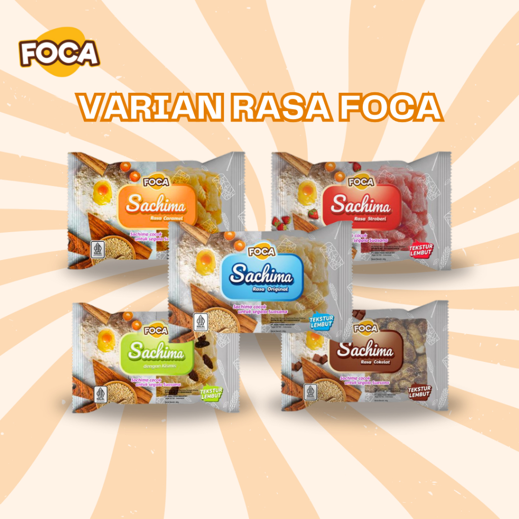 

FOCA Sachima MIX VARIANT - 40gr