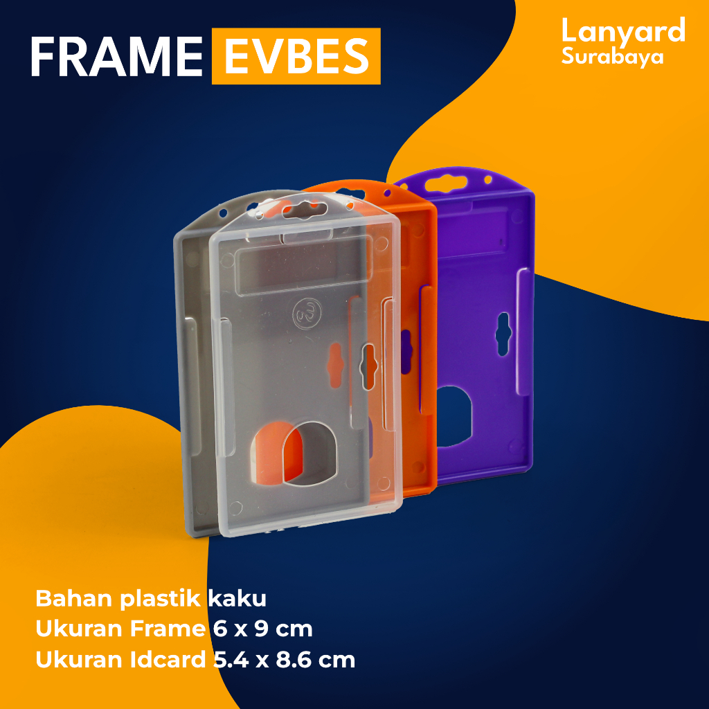 

Frame Casing Id Card Holder Name Tag Tempat id card Kartu Id Card Cassing (Evbs)