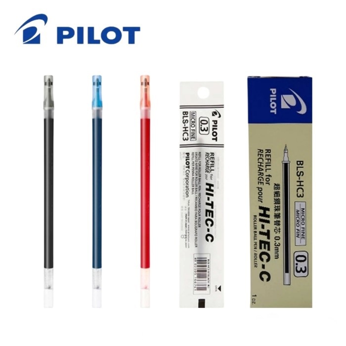 

[1 PCS] Refill Pulpen PILOT Hi-Tec-C BLS-HC 0.3mm Isi Ulang Tinta