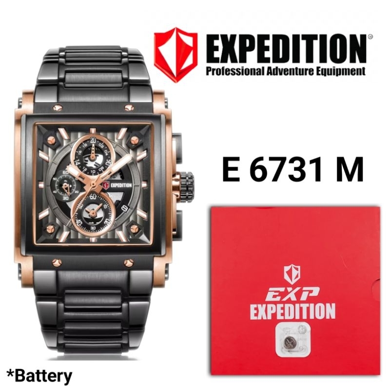 Baterai Jam Tangan Expedition E 6731 M