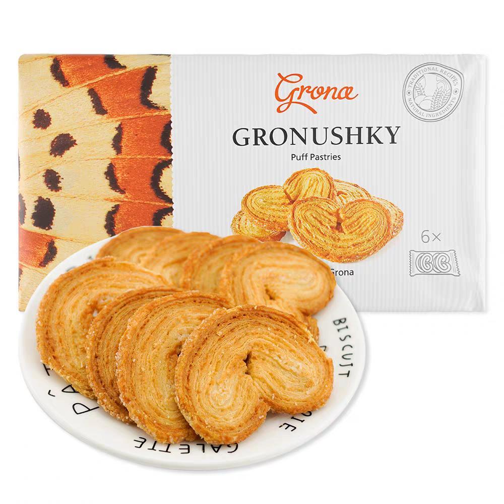 

Grona Gronushky Puff Pastries 210g isi 6 kue pai