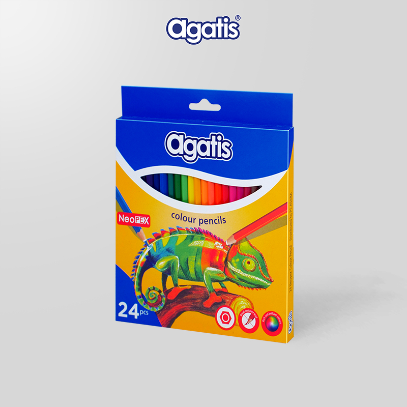 

AGATIS NEOPEX PERMANENT COLOUR PENCIL HEXAGONAL C24 FULL LENGHT 111GNH-C-2401