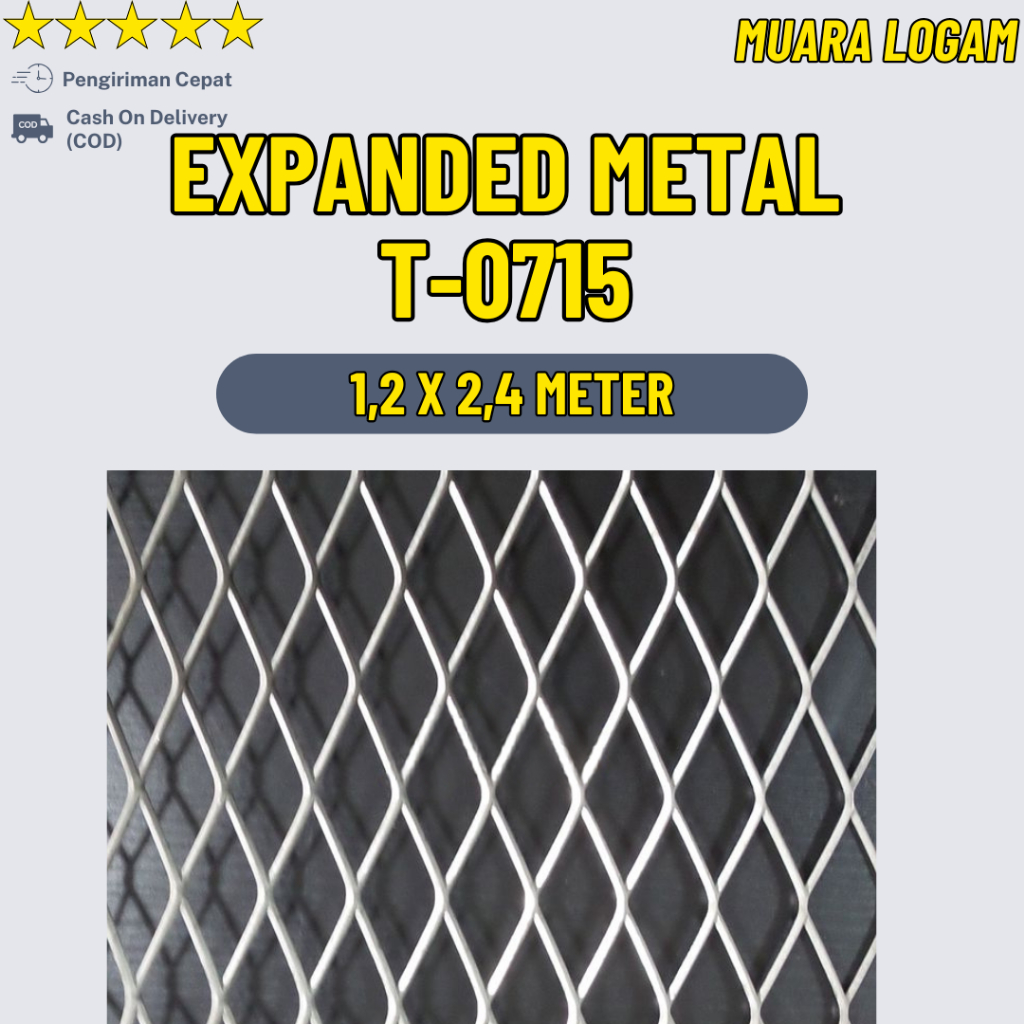 Expanded Metal 0715 / Expanded Mesh T0715 Expanda Diamond Mesh Ornamesh