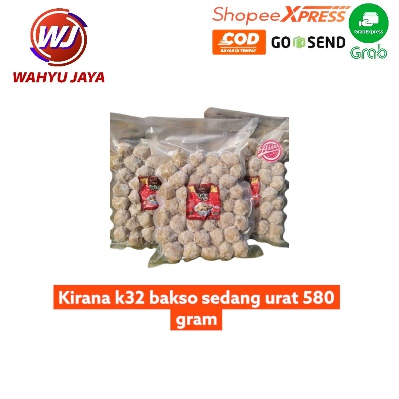 

Kirana k32 bakso sedang urat 580 gram