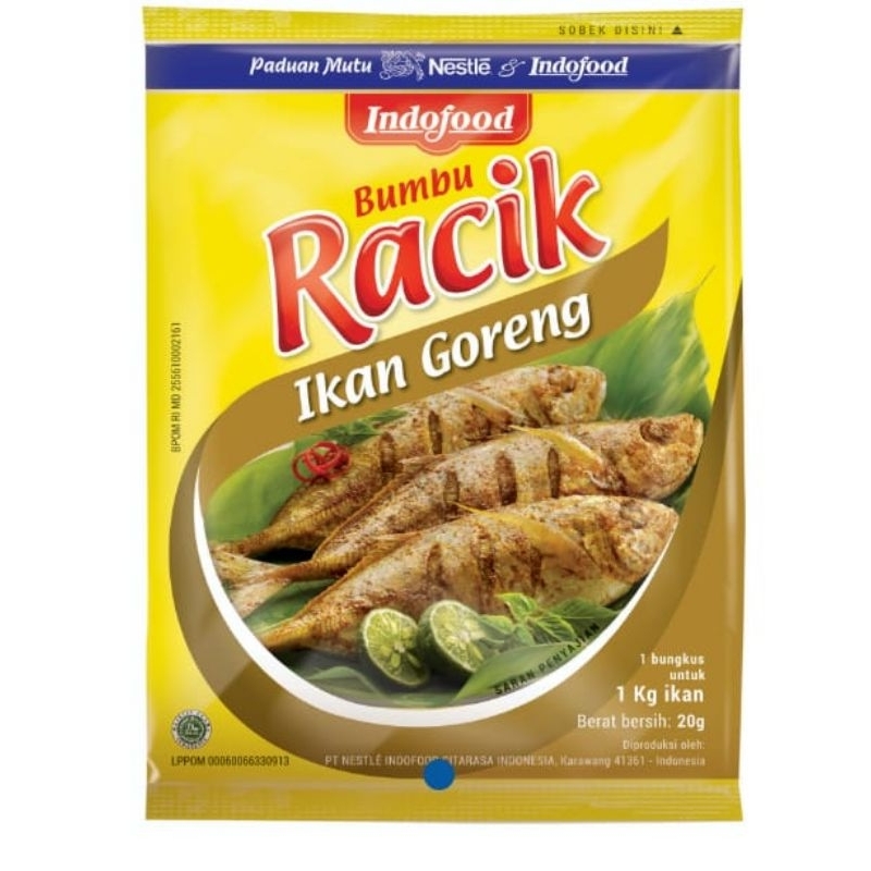 

bumbu racun ikan goreng 1sachet