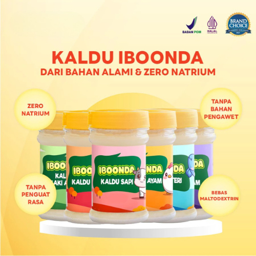 

IBOONDA By Bumbu Bunda Elia Kaldu Keluarga dan Anak Tanpa Penguat Rasa Tanpa Pengawet Rendah Gula Garam