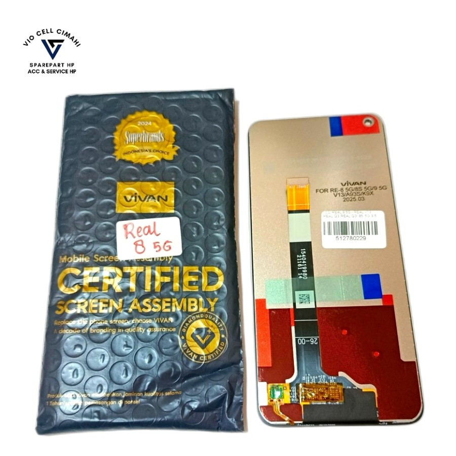 LCD Touchscreen Realme 8 5G / Realme V13 / Realme Q3 / Realme Q3I / Realme 8S 5G / A93S K9X