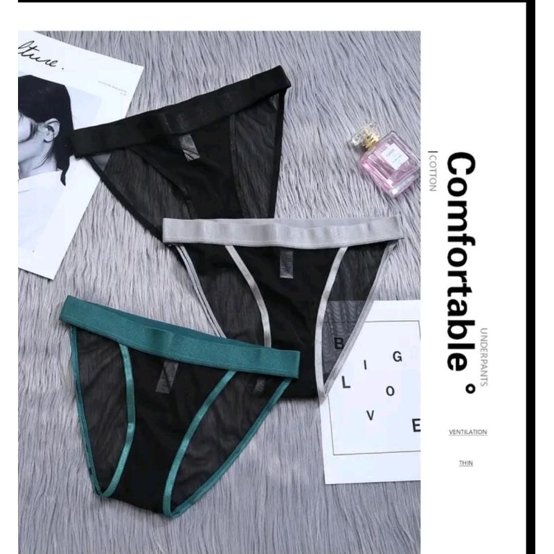 Styleunderwear - Celana Dalam Wanita Transparan - CD wanita sexy ( CD-113 )