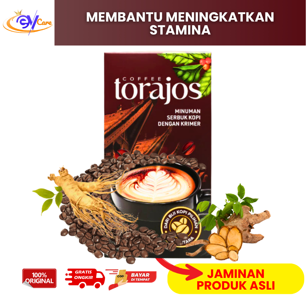 

Torajos Coffee Minuman Serbuk Kopi dengan Krimer Kopi Penambah Stamina Pria