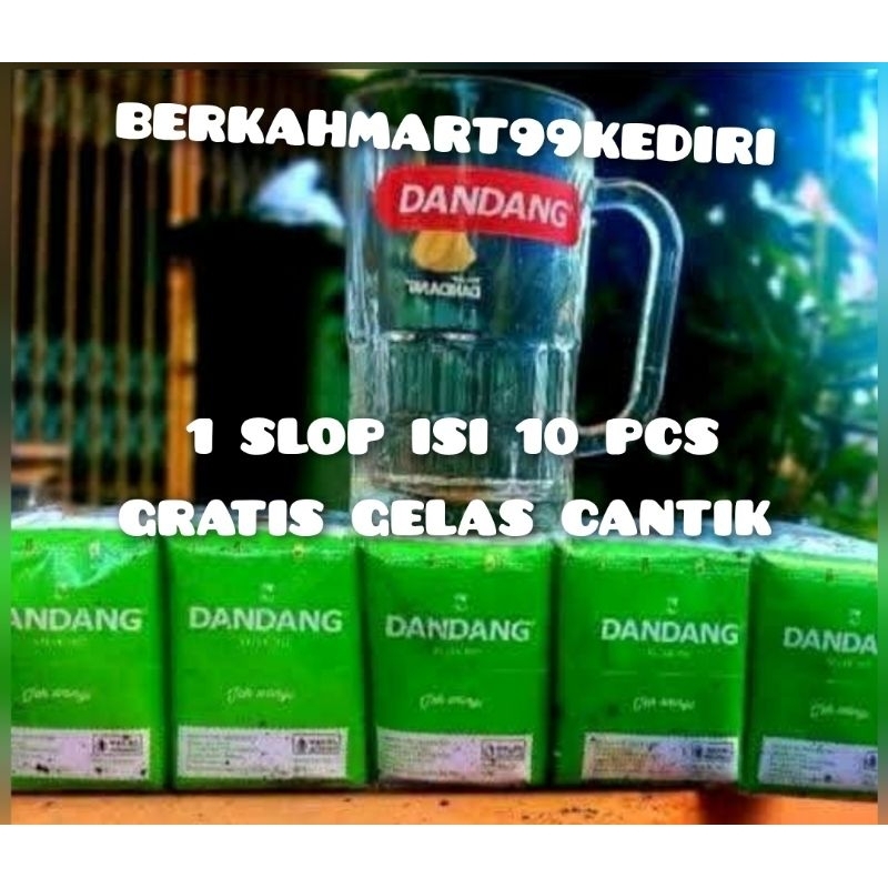 

Teh tubruk DANDANG 1 slop isi 10 pcs GRATIS gelas cantik