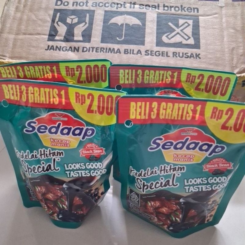 

Kecap sedap paket 4 PCS (beli 3 gratis 1)