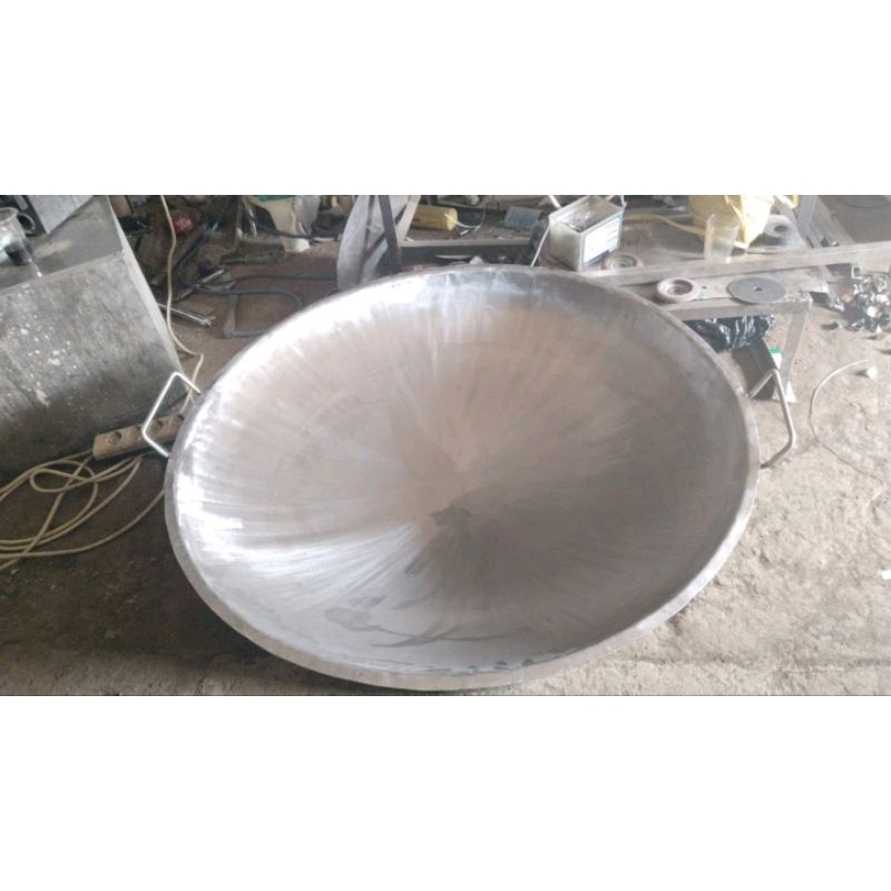 Wajan Stainless Steel Food Grade Anti Karat 100cm
