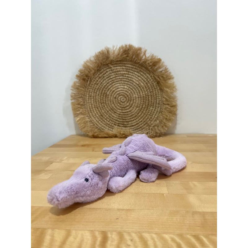 Jellycat dragon lavender small