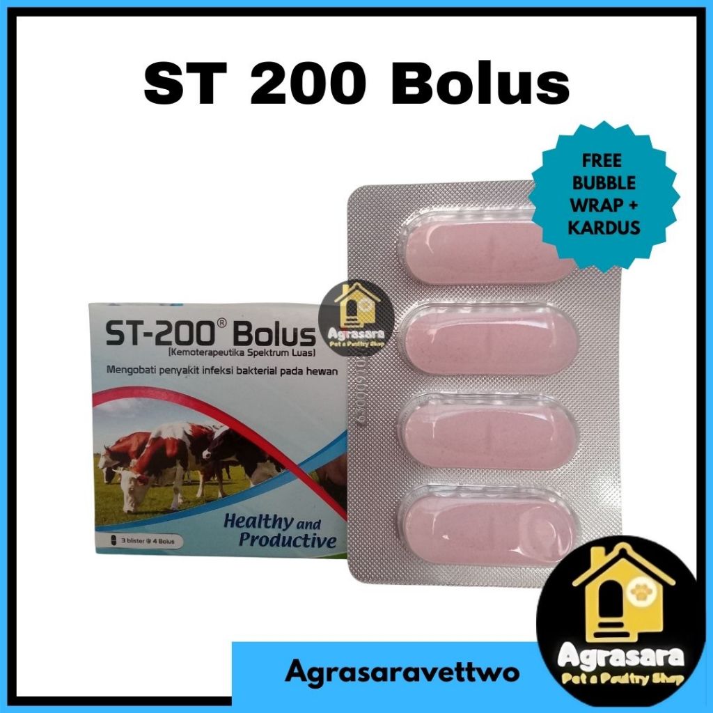 ST-200 BOLUS 4 BOLUS - MIRIP COLIBACT BOLUS