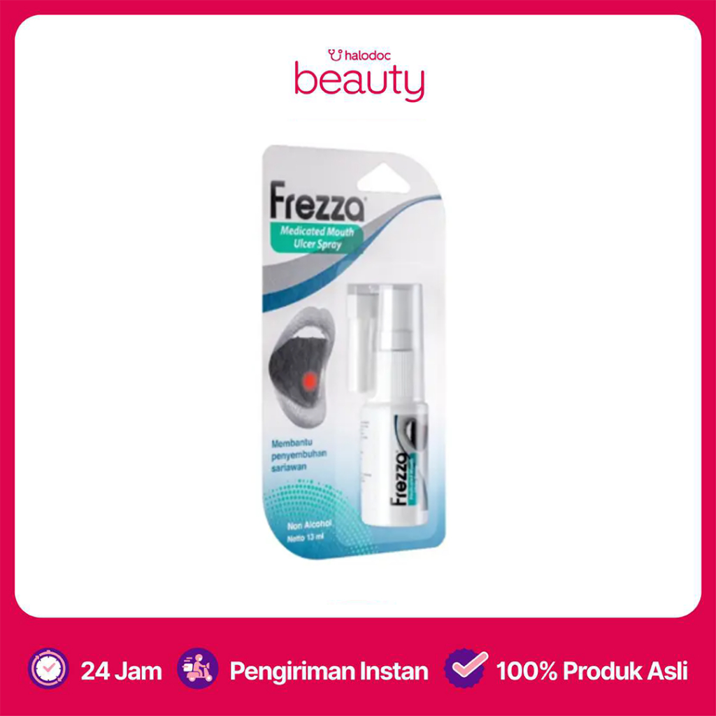 Frezza Medicated Mouth Ulcer Spray Mulut Penghilang Sariawan 13 mL