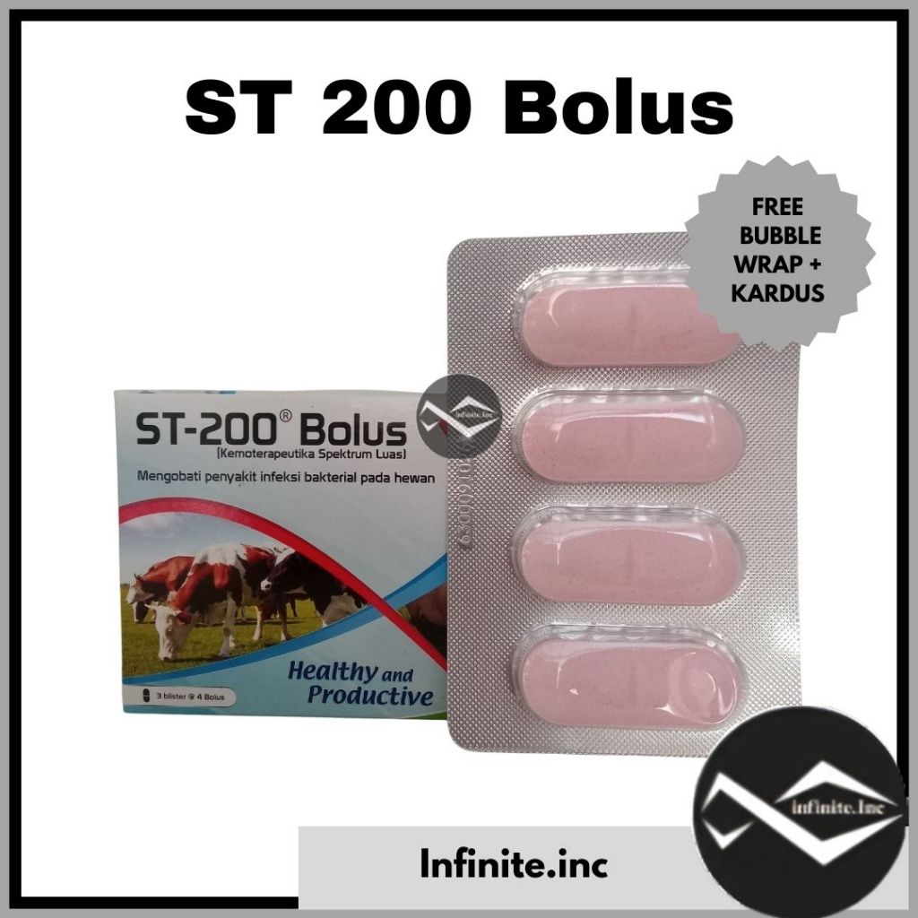 ST-200 BOLUS ISI 4 BOLUS - MIRIP COLIBACT BOLUS