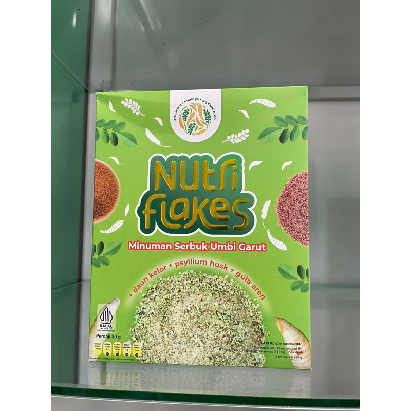 

Nutri Flakes Minuman Serbuk Umbi Garut