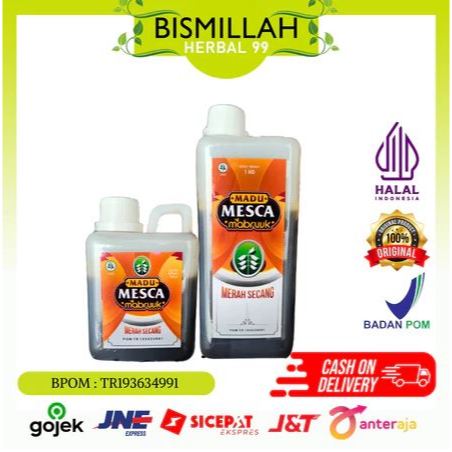 

MADU MESCA MERAH SECANG 1 KG/MADU MESCA 500GR/MADU MERAH SECANG