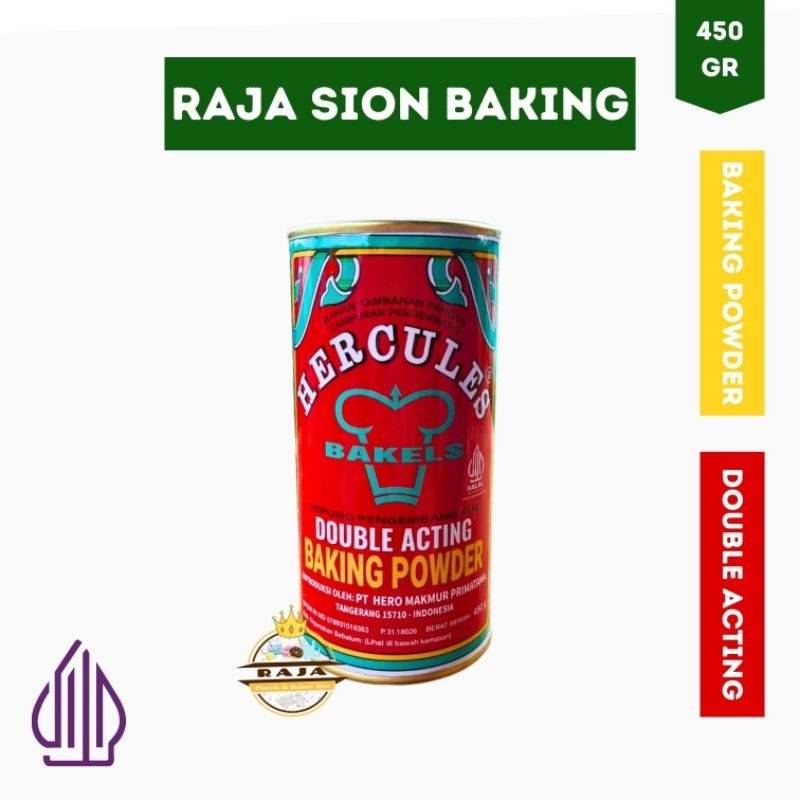 

Baking Powder HERCULES Double Acting 450gr