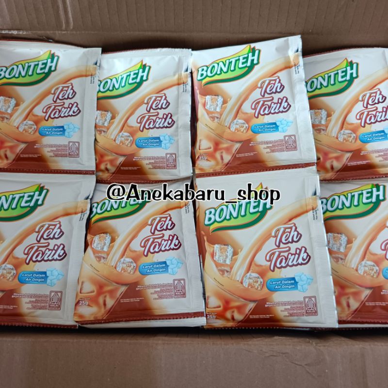 

[ 1 RENCENG / 10 SACHET ] BONTEH Teh Tarik Sachet 25g