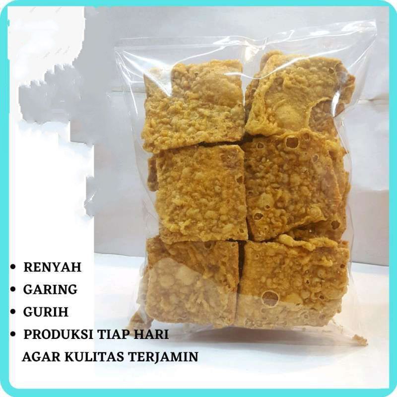 

Keripik Tempe Kotak / Bulat Renyah Gurih dan Pedas 500 Gram