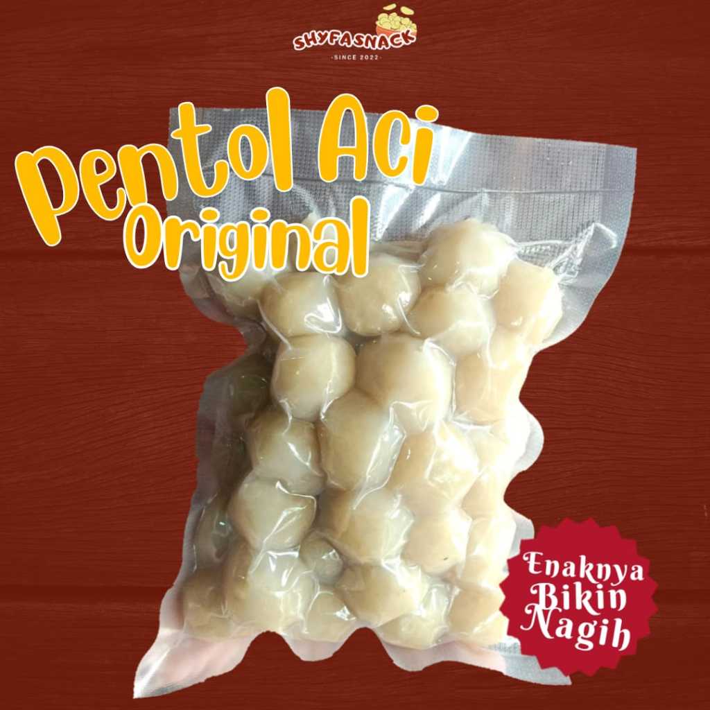 

CILOK/CILOK ACI/PENTOL ACI/ACI SAJA SHYFA SNACK ISI 100 PCS