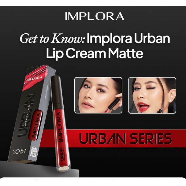 Implora Urban Lip Cream Matte 20g