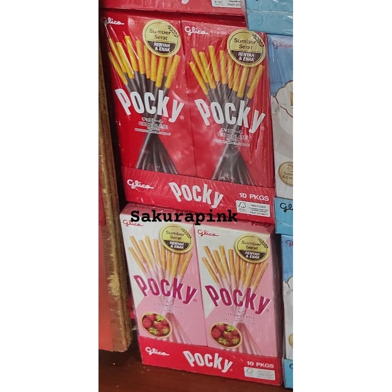 

Pocky mini box chocolate strawberry