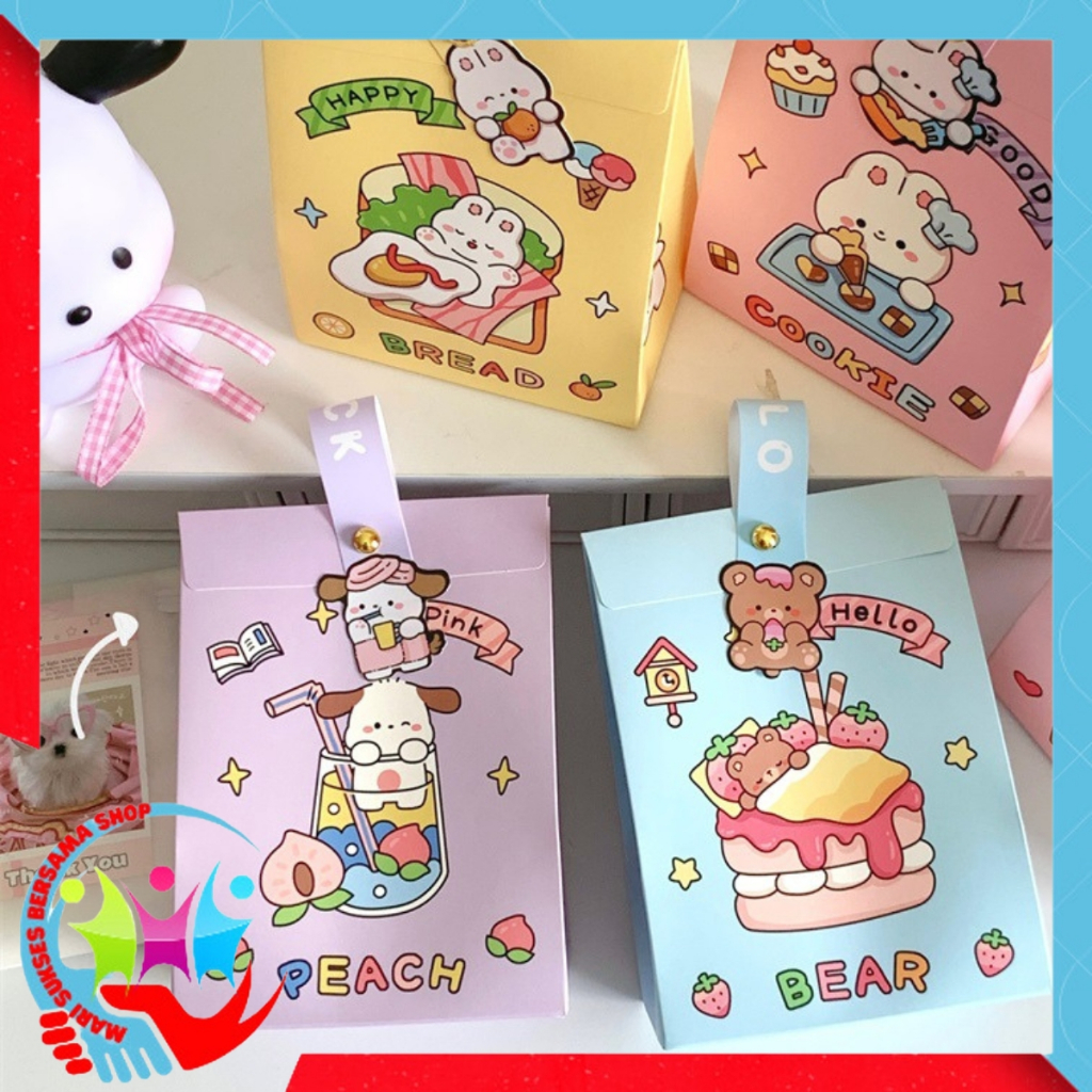 

MSBS Goodie Bag Ulang Tahun Anak Motif Kartun Kotak Kado Tas Bingkisan Hadiah Hampers Ulang Tahun Anak Paper Bag Karakter Kotak Souvenir Box Kue Tentengan Souvenirs Party Supplies