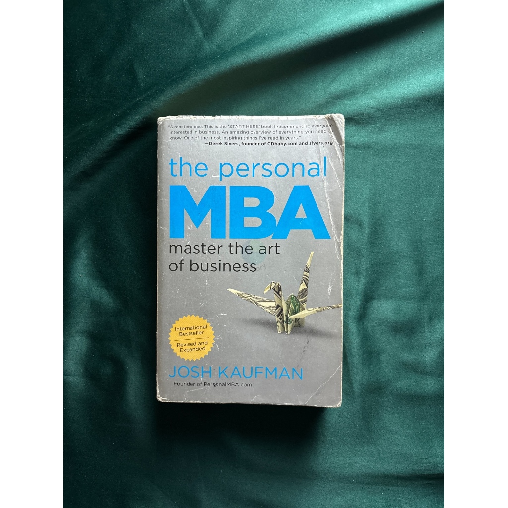 PRELOVED – Novel/Buku The Personal MBA - Josh Kaufman