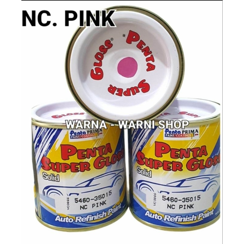 Cat PENTA SUPER GLOSS SOLID NC PINK 5460 - 35015 ( PINK ) / ISI 200 GRAM / CAT MOBIL / MOTOR / DUCO 