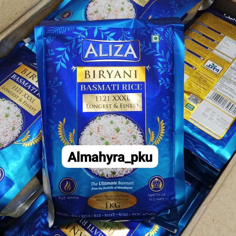 

Beras Basmati Aliza Biryani 1Kg/ Beras Basmati 1kg Premium