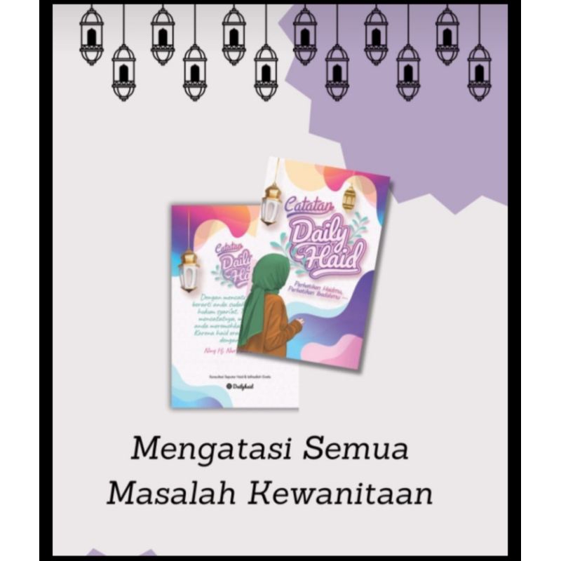 

Buku catatan daily haid