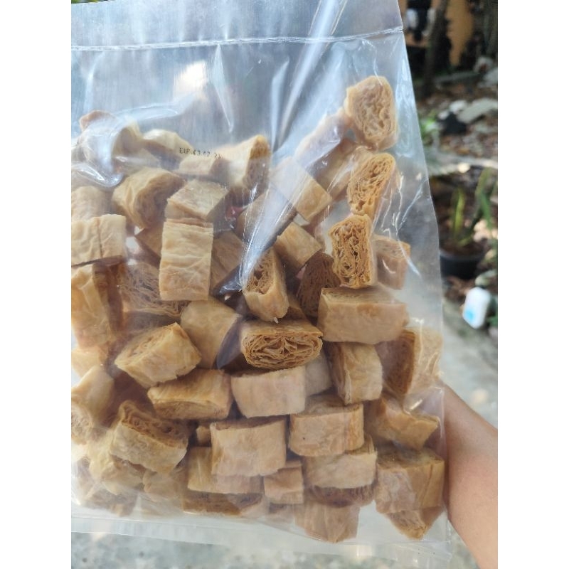 

Ikahu/Ikan Asin Kulit Tahu/Vegan/Vegetarian