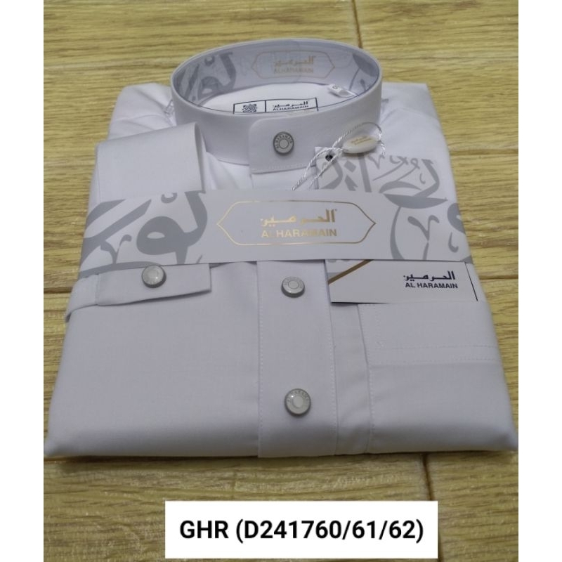 Jubah Al Haramain Series Size Remaja| Bahan Semi Wol| Lengan Manset