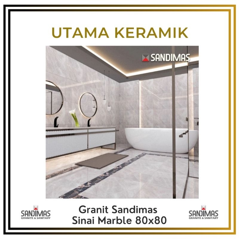Granit Sandimas 80x80 Sinai Marble - Granit Marble KW Proyek