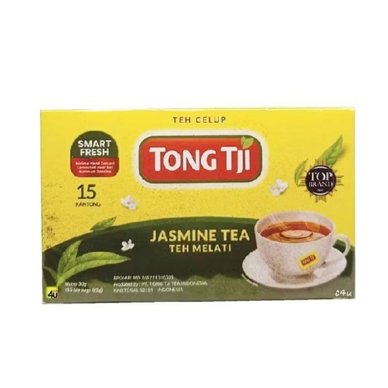 

Tong Tji Isi 15kantong Teh Melati Jasmine Tea Tongji