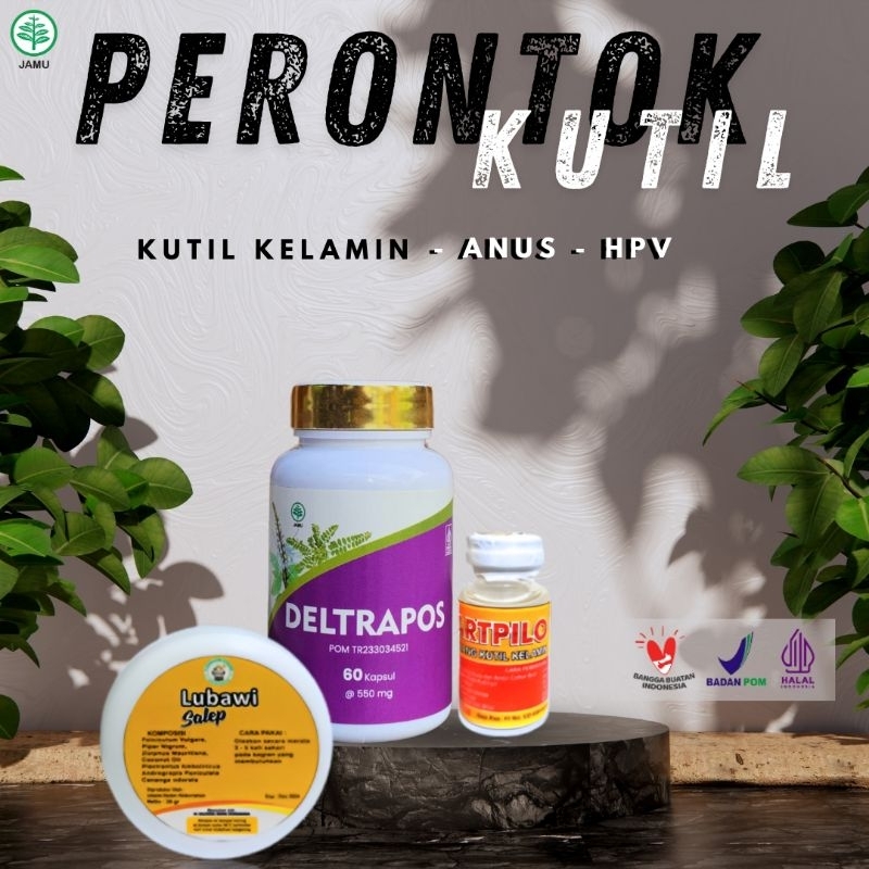 Obat Kutil Kelamin Ampuh Gopiloma + Obat Pengering Luka Bekas Kutil Goluka